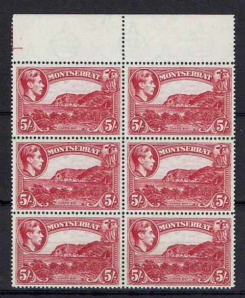 Image of Montserrat SG 110a UMM British Commonwealth Stamp